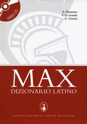 Copertina Max Vocabolario Di Latino