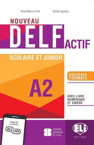 Copertina Nouveau Delf Actif Scolaire Et Junior A2