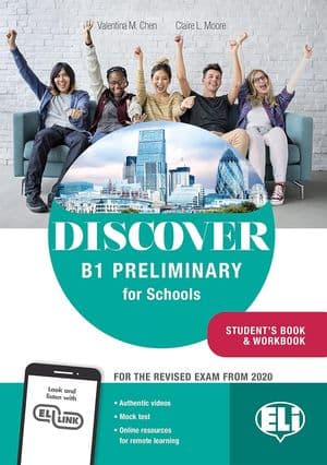 Copertina Discover B1 Preliminary For Schools