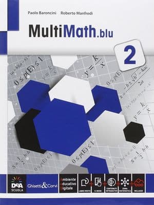 Copertina Multimath Blu Volume 2 + Ebook