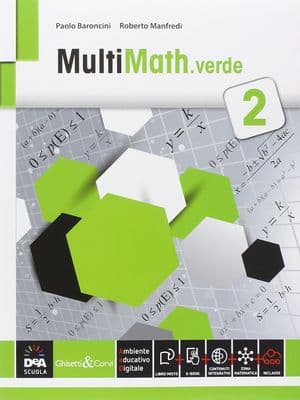 Copertina Multimath Verde Volume 2 + Ebook