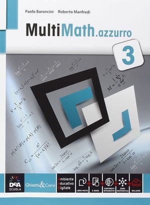 Copertina Multimath Azzurro Volume 3 + Ebook
