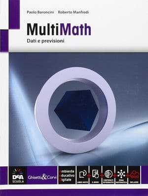 Copertina Multimath Modulo Dati E Previsioni + Ebook