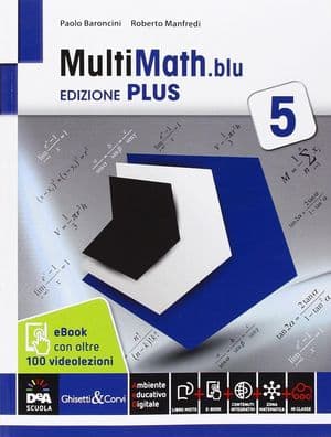 Copertina Multimath Blu Edizione Plus Volume 5 + Ebook + Videolezioni 3