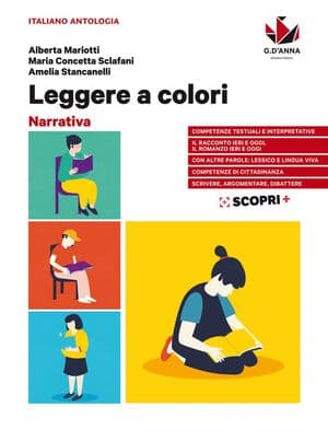 Copertina Leggere A Colori Narrativa