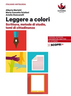 Copertina Leggere A Colori Scrittura Metodo Temi