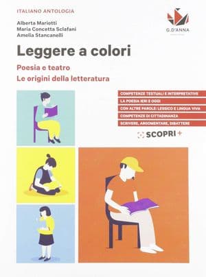 Copertina Leggere A Colori Poesia Teatro+Origini
