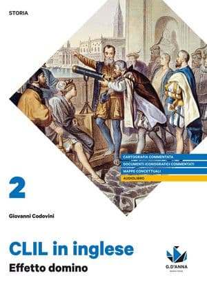 Copertina Effetto Domino: Clil Di Storia Per Il Quarto Anno