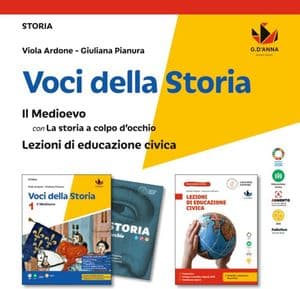 Copertina Voci Della Storia Conf. (Vol.1+Ed.Civica)