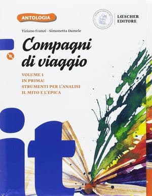 Copertina Compagni Di Viaggio V 1+Cdrom+Mito+In Prima