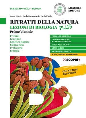 Copertina Ritratti Della Natura Biologia I Biennio Plus