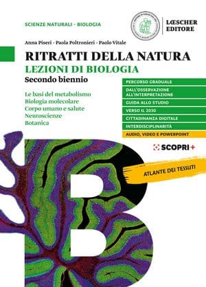 Copertina Ritratti Della Natura Biologia Ii Biennio