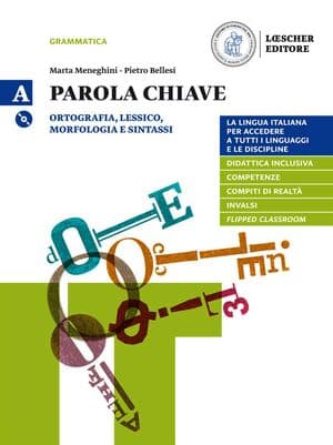 Copertina Parola Chiave V A+Grammatica+Dvdrom