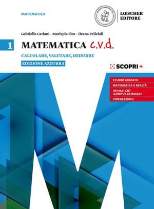 Copertina Matematica C.V.D. Ed.Azzurra V.1