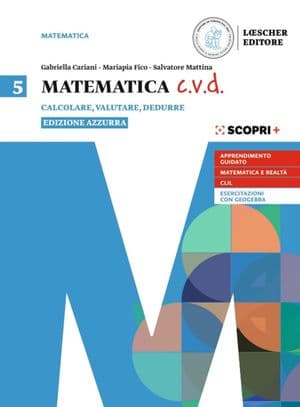 Copertina Matematica C.V.D. Ed.Azzurra V.5