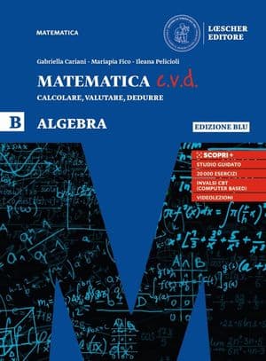 Copertina Matematica C.V.D. Ed. Blu Algebra B