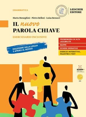 Copertina Nuovo Parola Chiave Eserciziario Inclusivo