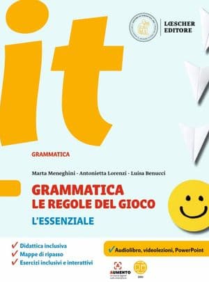 Copertina Grammatica. Le Regole Del Gioco L'Essenziale