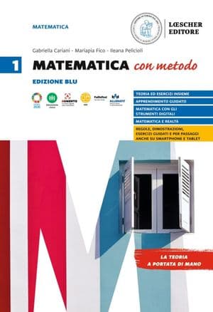 Copertina Matematica Con Metodo Ed.Blu Vol.1
