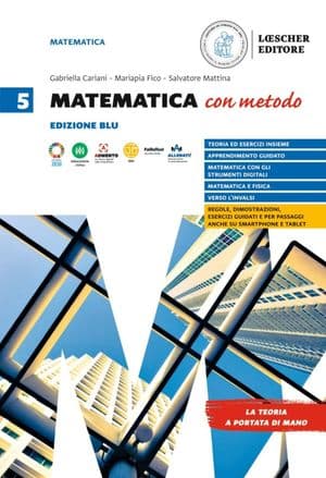 Copertina Matematica Con Metodo Ed.Blu Vol.5