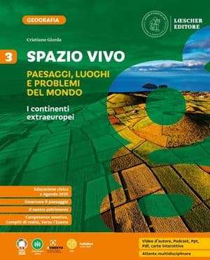 Copertina Spazio Vivo 3. I Continenti Extraeuropei