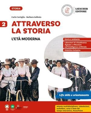 Copertina Attraverso La Storia Vol. 2 LâEtã Moderna