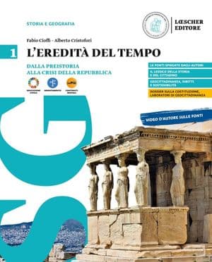 Copertina Eredita' Del Tempo (L') Vol. 1 Dalla Preistoria Alla Crisi Della Repubblica