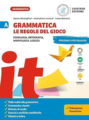 Copertina Grammatica. Le Regole Del Gioco A