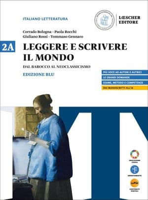 Copertina Leggere E Scrivere Il Mondo Ed. Blu Vol.2A