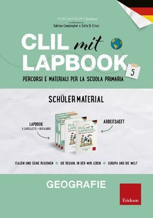 Copertina 'Clil Libro+Workbook+Lapbook Geografie Classe Quinta