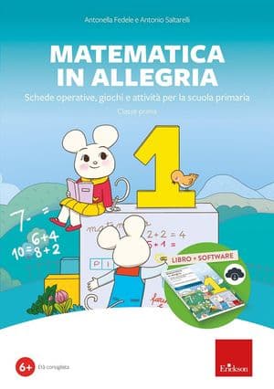 Copertina Matematica In Allegria Cl.1 Con Software