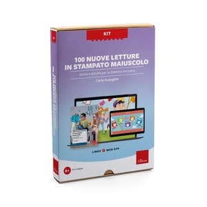 Copertina 100 Nuove Letture In Stampato Maiuscolo Kit App.Con Software