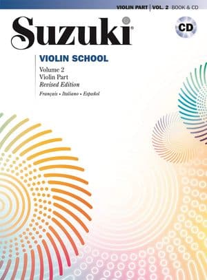 Copertina Suzuki Violin School Vol.2 + 1 Cd Audio