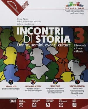 Copertina Incontri Di Storia 3Â° + Atlante 3Â° + Dvd 3Â°