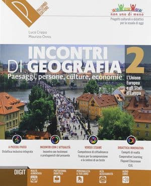 Copertina Incontri Di Geografia 2Â° + Dvd 2Â°