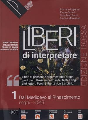 Copertina Liberi Di Interpretare Vol. 1 Ed. Rossa+Lib. Di Scriv.+Ant. Comm.+Alf. Digit