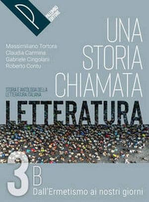 Copertina Storia Chiamata Letteratura (Una) Vol. 3B