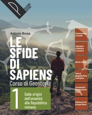 Copertina Sfide Di Sapiens (Le) - Volume 1 + Atlante Digit