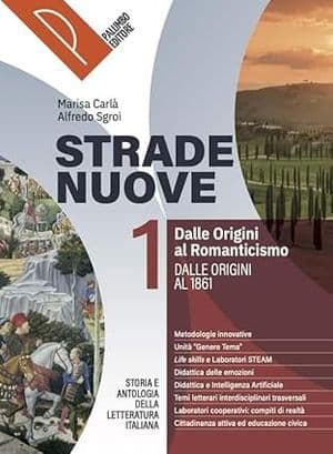 Copertina Strade Nuove Vol. 1 + Scrittura/Commedia/Percorsi Ddi (Digit)