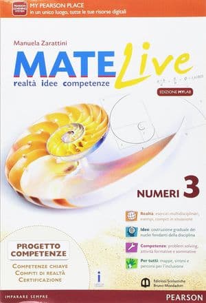 Copertina Matelive 3 - Edizione Mylab