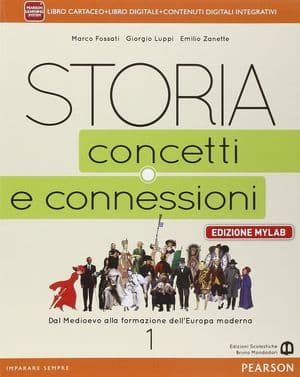 Copertina Storia. Concetti E Connessioni 1 - Edizione Mylab
