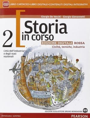 Copertina Storia In Corso 2 Edizione Digitale Rossa