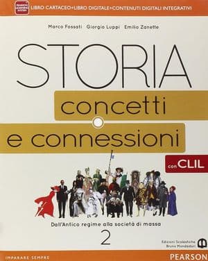 Copertina Storia. Concetti E Connessioni 2 Con Clil