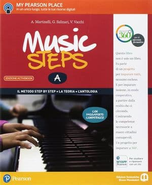Copertina Music Steps Edizione Activebook