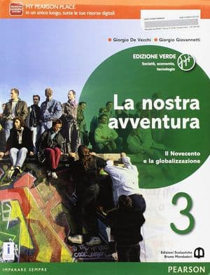 Copertina La Nostra Avventura 3 Edizione Verde. Societã , Economia, Tecnologia