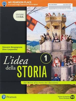 Copertina L'Idea Della Storia  1 Edizione Con Clil