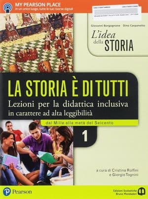 Copertina L'Idea Della Storia La Storia Ã¨ Di Tutti  Lezioni Per La Didattica Inclusiva