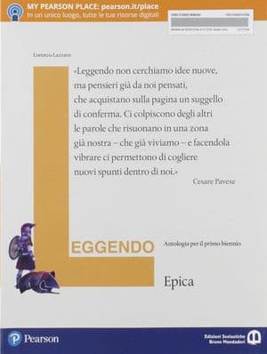 Copertina Leggendo. Epica