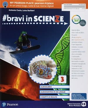 Copertina #Bravi In Scienze - Volume 3