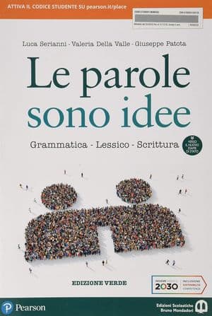 Copertina Le Parole Sono Idee. Edizione Verde